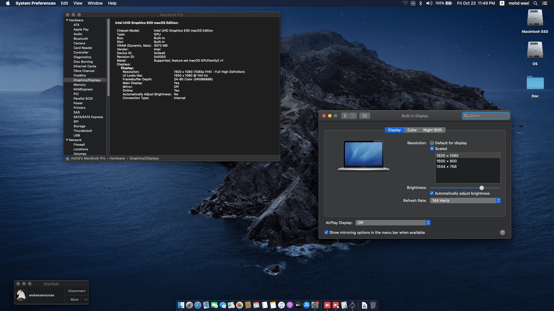 Asus ROG GL504GM ES215T STRIX HERO [CoffeeLake   Intel UHD 630 + I2C]   OpenCore 7